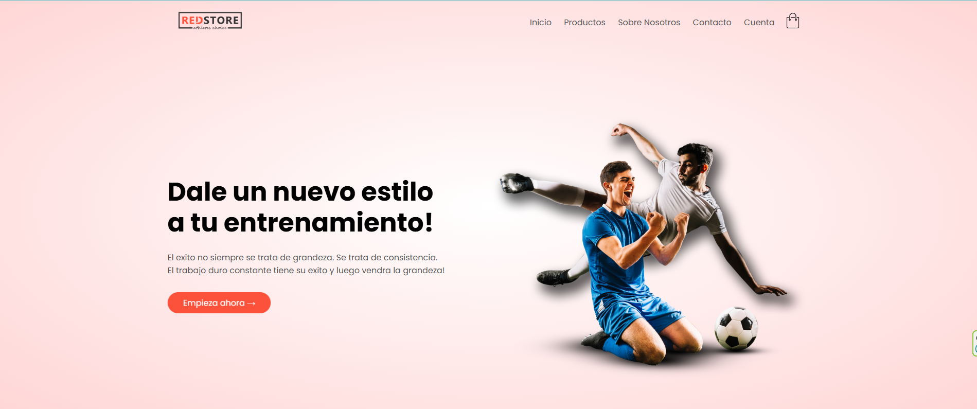 RedStore E-Commerce preview